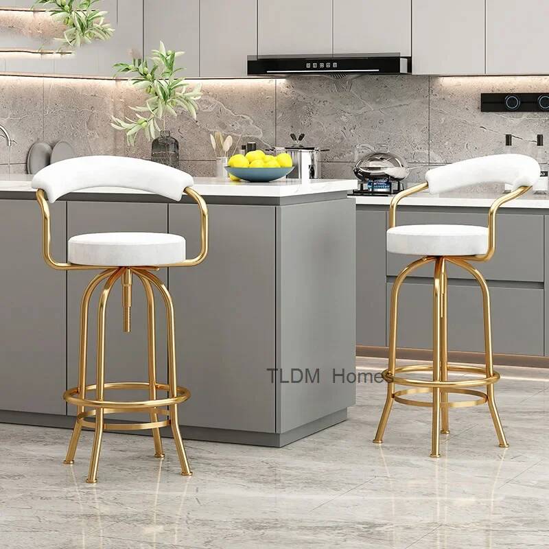 Commercial Kitchen Designer - Stołek kuchenny w stylu mid-century, regulowany,