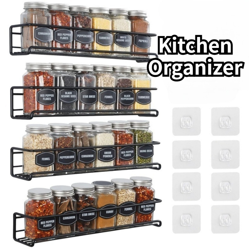 Commercial Kitchen Shelving - 2 szt. metalowych półek na przyprawy