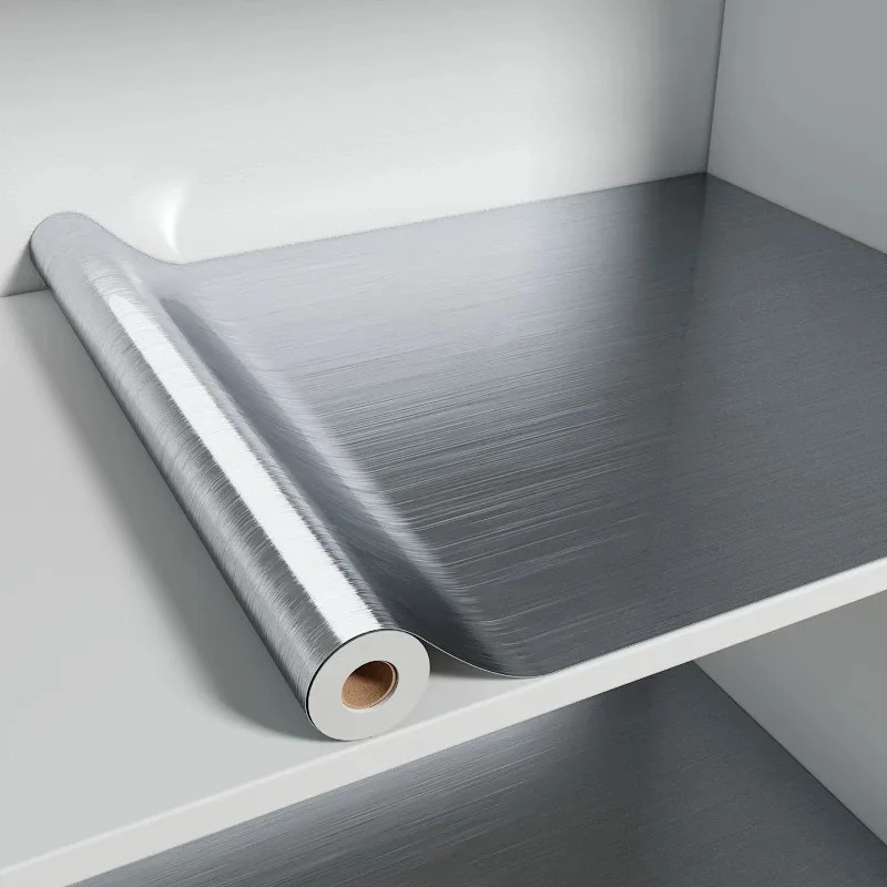 Commercial Kitchen Wall Panels - Folia dekoracyjna PVC ze stali nierdzewnej,