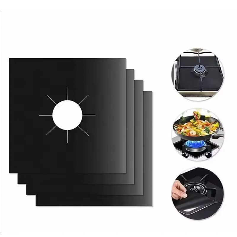 Commercial Kitchen Hoods - 2/4/8 szt. Ochraniacze na kuchenkę gazową,