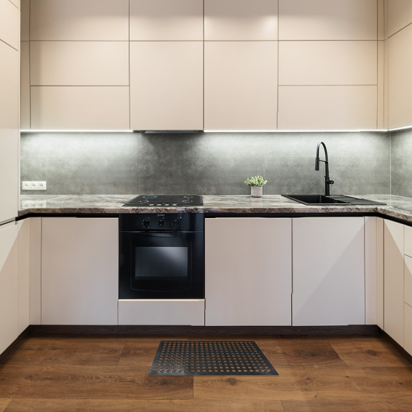 Kitchen Flooring Commercial - Wytrzymała, antypoślizgowa mata kuchenna, wodoodporna, wykonana