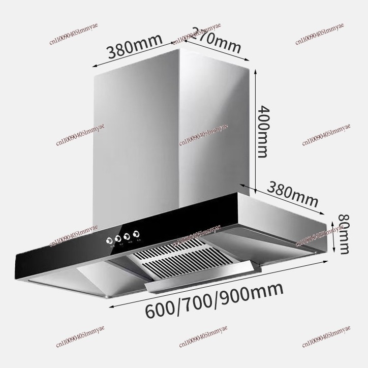 Commercial Kitchen Hoods - Okap kuchenny o dużej mocy ssania,