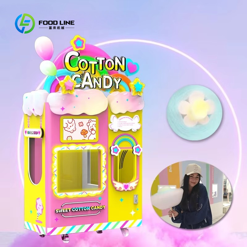 Candy Floss Machine Commercial - Spersonalizowany automat do sprzedaży waty cukrowej