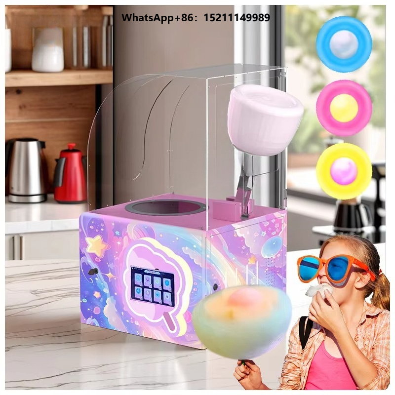 Candy Floss Machine Commercial - T30 Factory Maker Mini Komercyjny Półautomatyczny