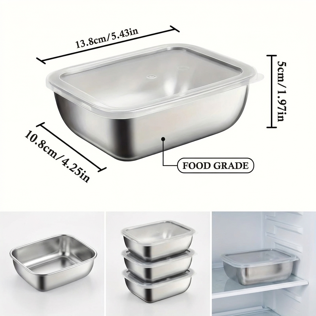5 sztuk pojemników na żywność  – Commercial Kitchen Supplies recenzja i cena