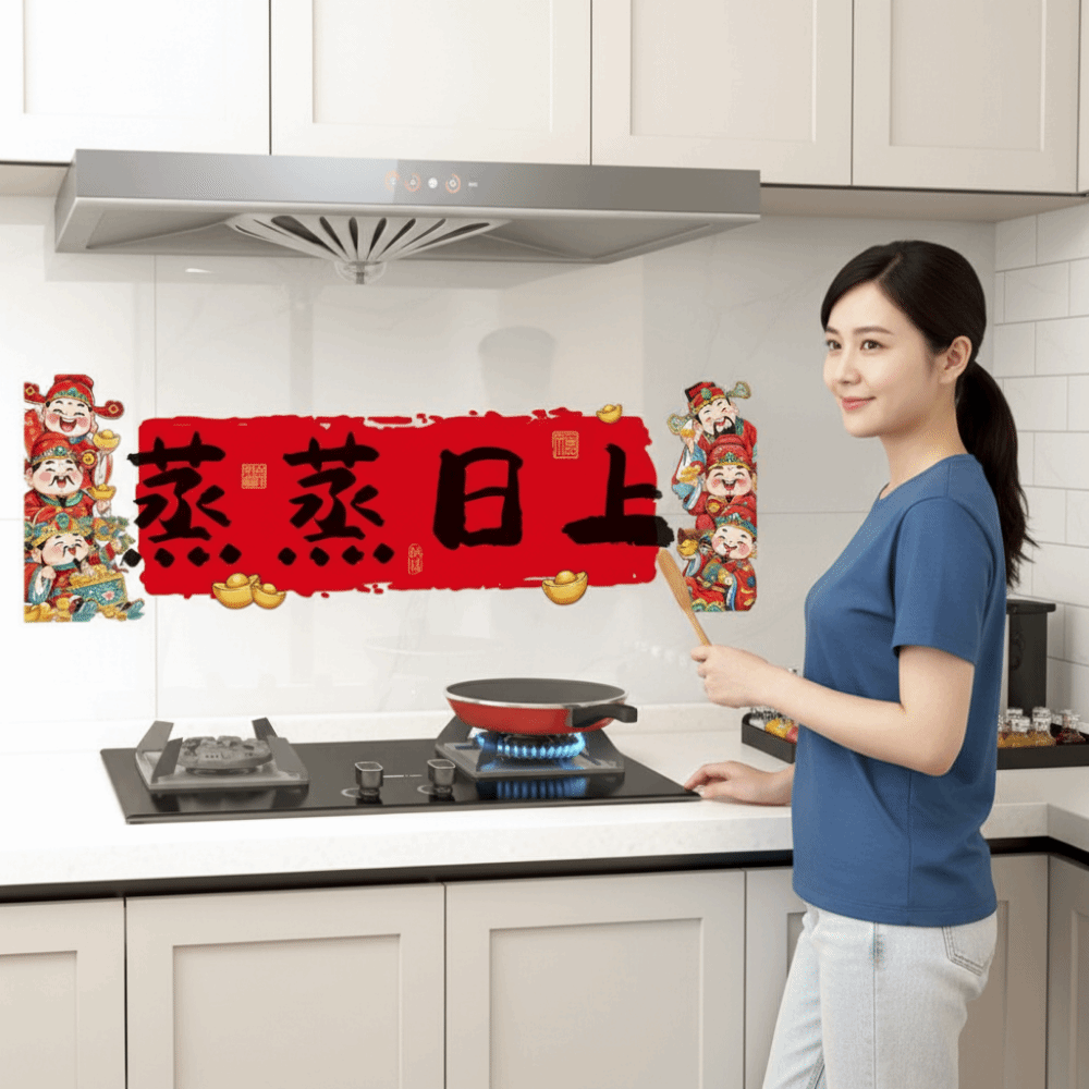 Urocze naklejki na rok Konia,  – Commercial Kitchen Wall Panels recenzja i cena