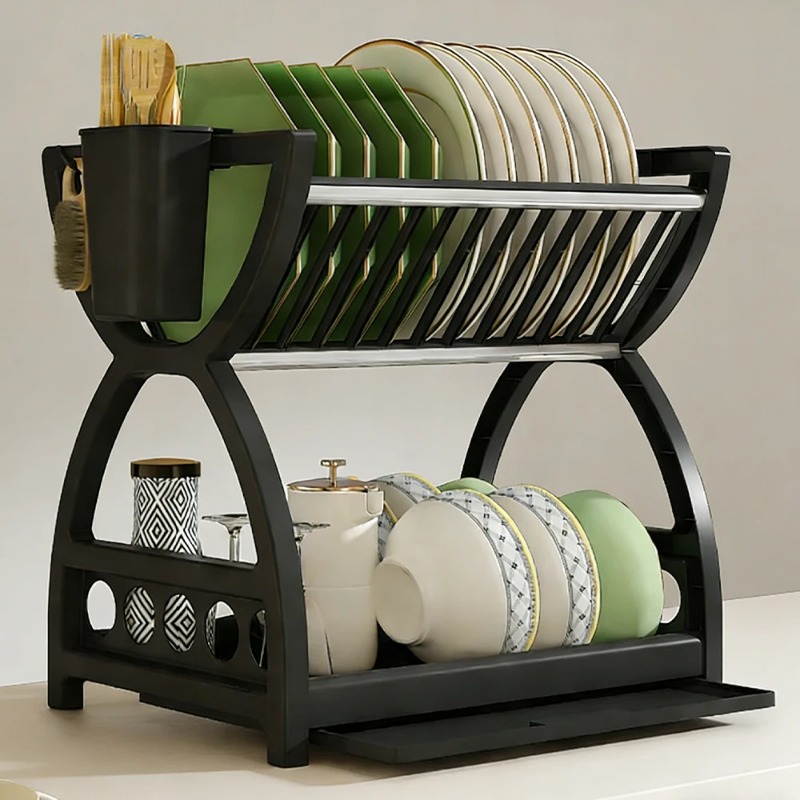 Dwupoziomowy stojak na naczyni – Commercial Kitchen Shelving recenzja i cena