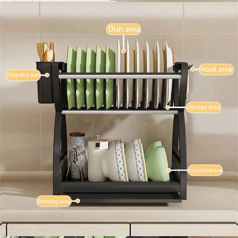 Dwupoziomowy stojak na naczyni – Commercial Kitchen Shelving recenzja i cena